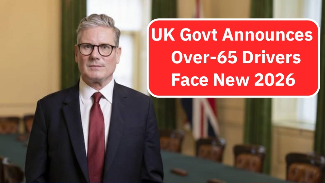 UK Govt Announces Over-65 Drivers Face New 2026