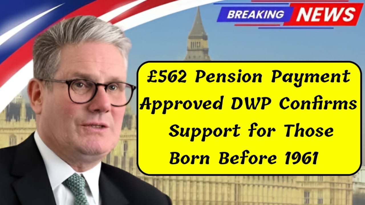 £562 Pension Payment Approved